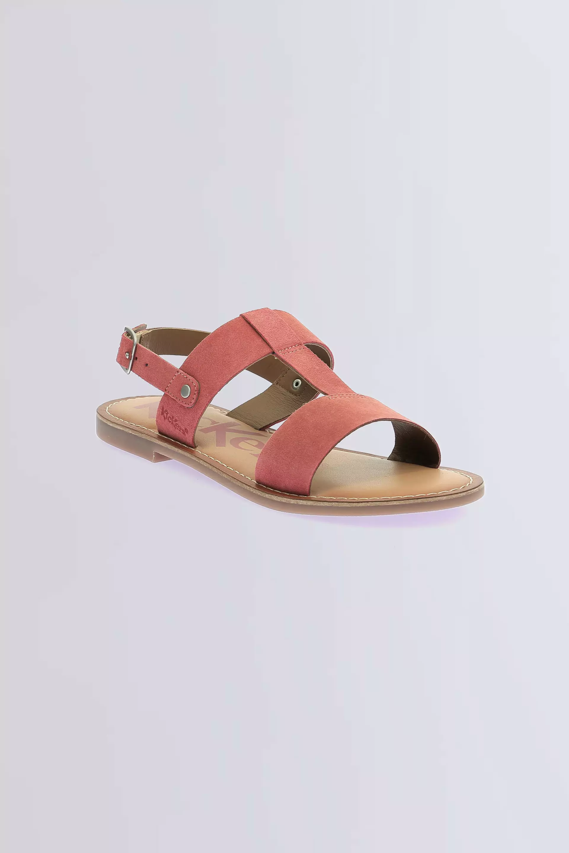 Kick Dines pink sandals for woman - Kickers © Official website