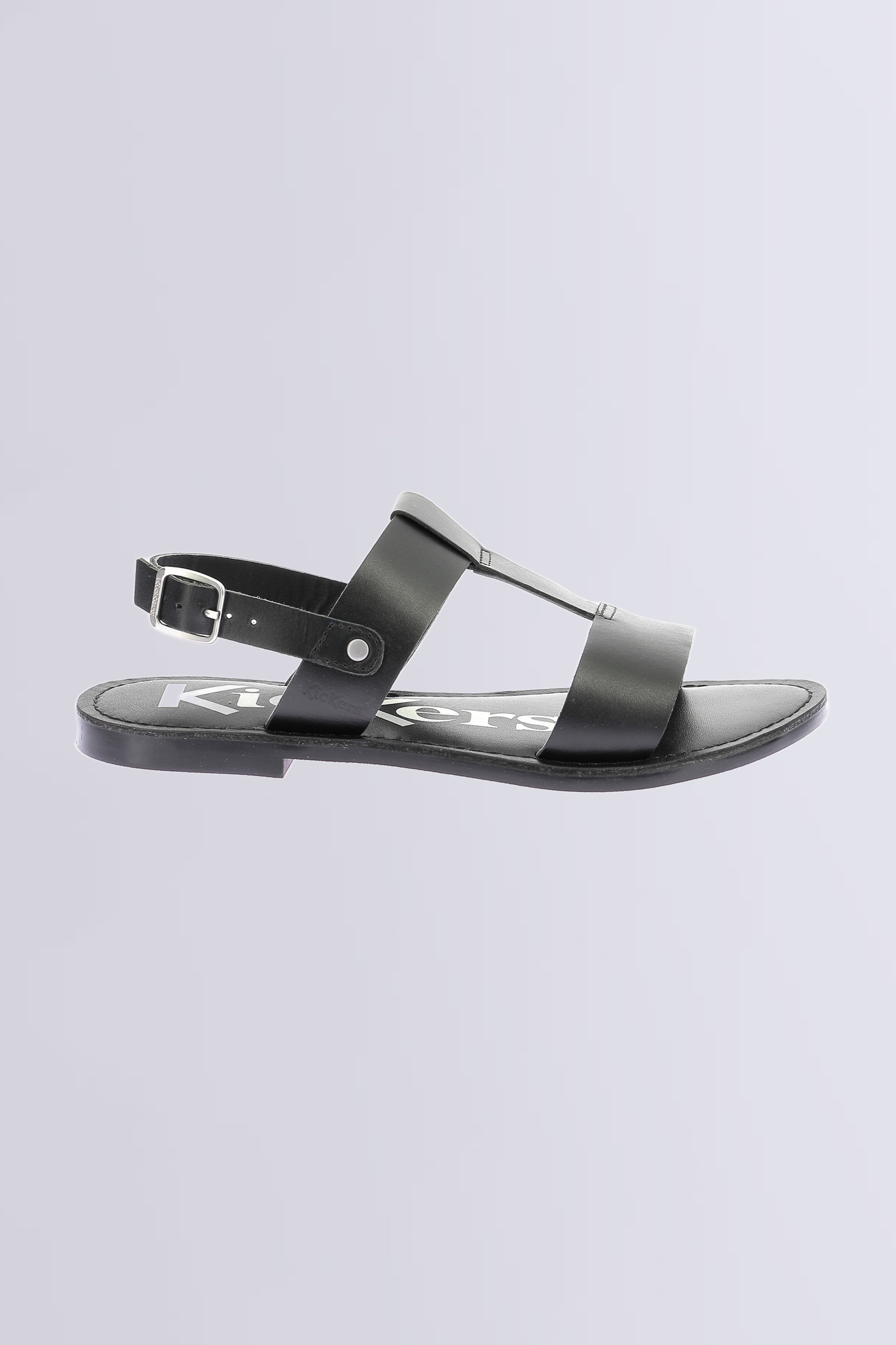 Kick Dines black sandals for woman - Kickers © Official website