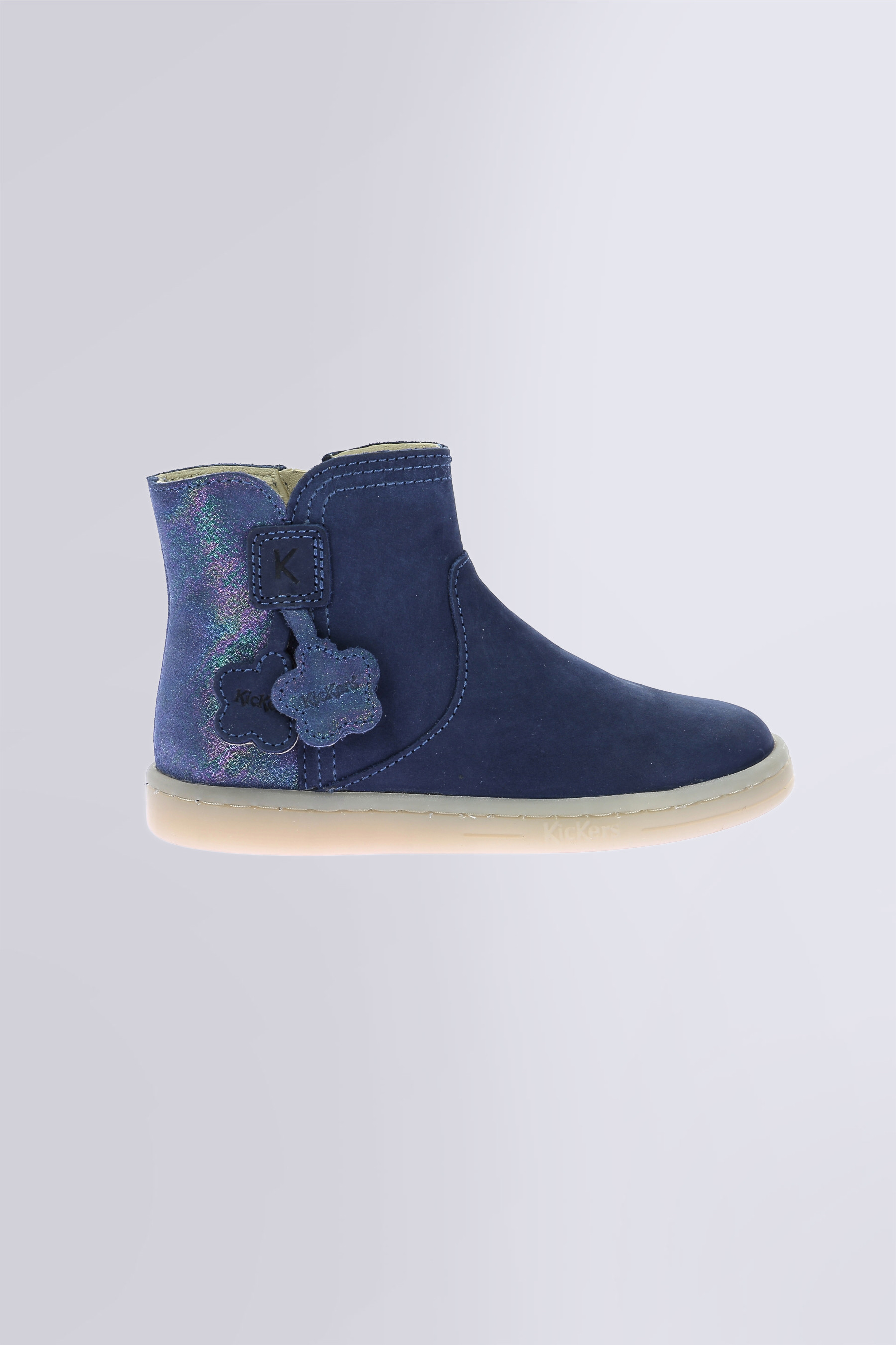Kick Tackeen | Stivaletti blu navy da ragazza | Kickers © Sito Ufficiale