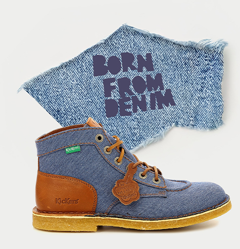 Kickers, the genuine jeans boot