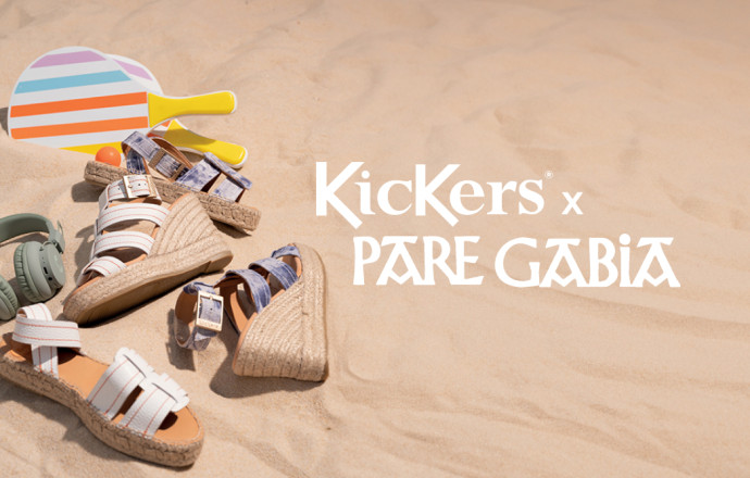 Kickers x Pare Gabia : la collab de l'été