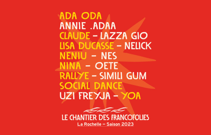 Chantier des Francofolies de La Rochelle et Kickers