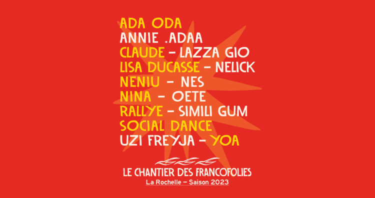 Le chantier des Francofolies 2023