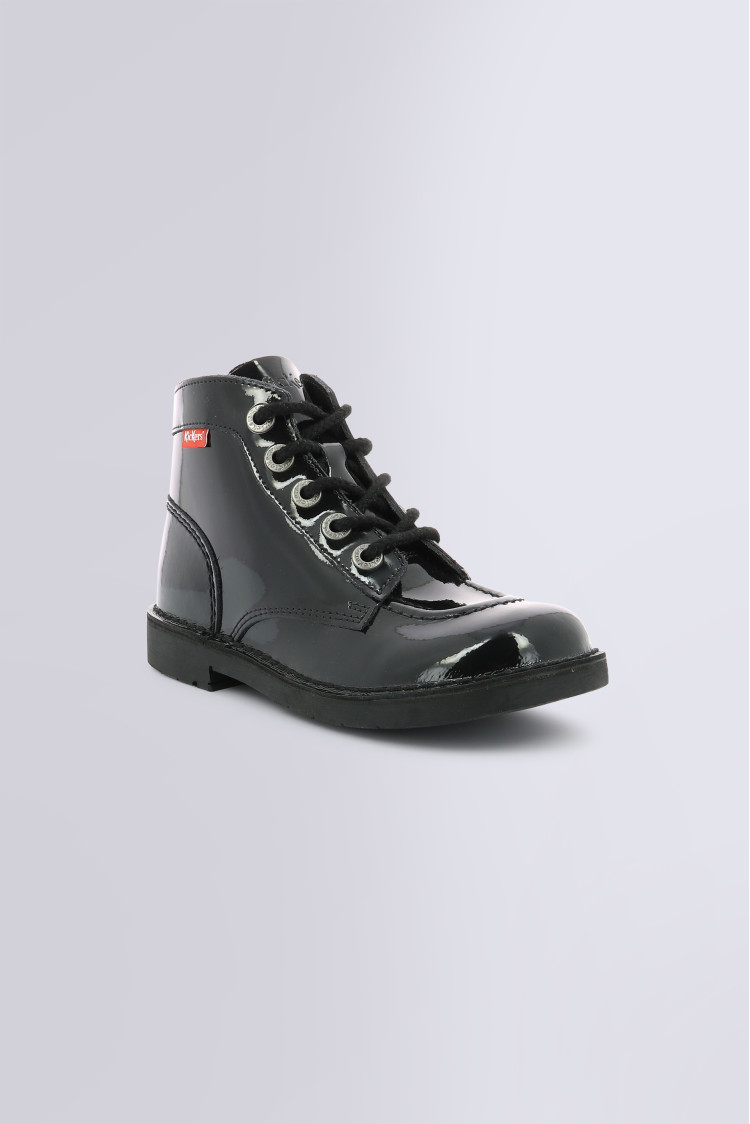 KICK COL BLACK PATENT