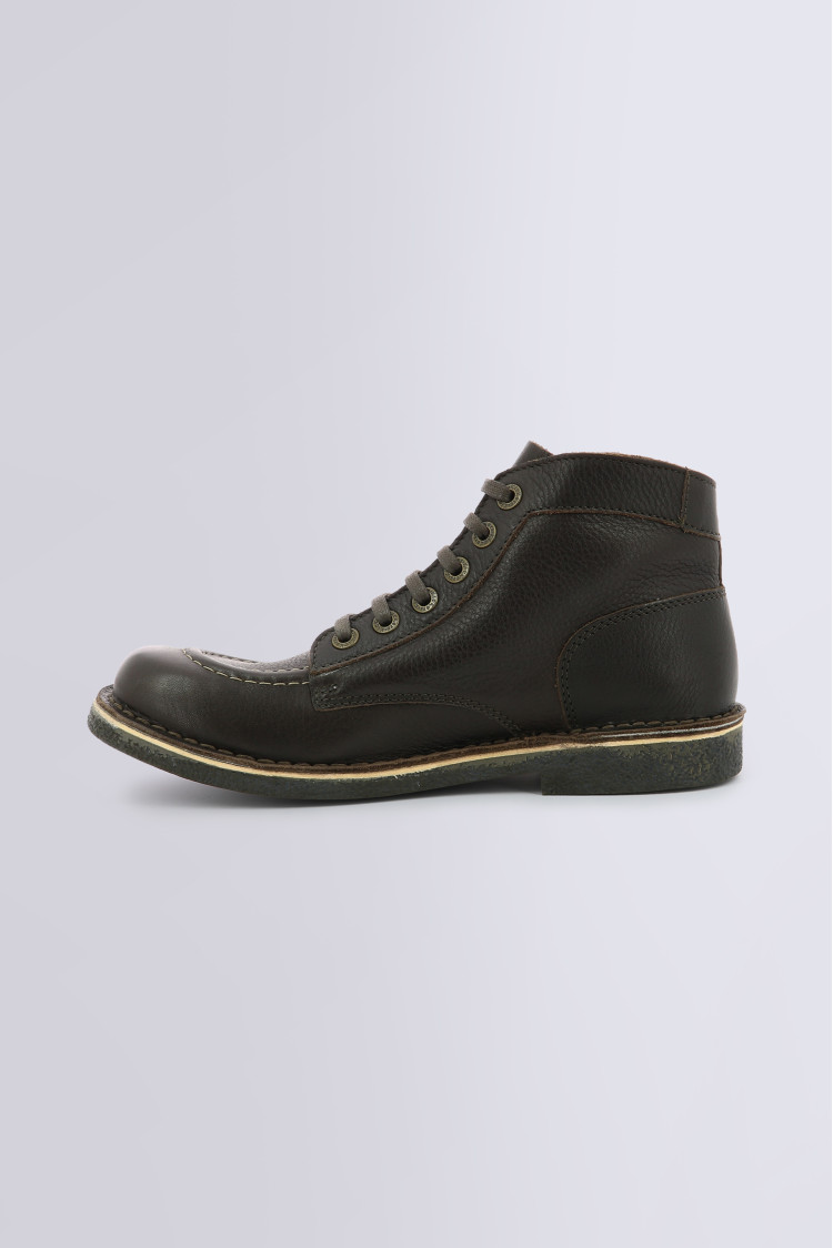 KICKSTONER MARRON FONCE SEMELLE MARRON KICKSTONER MARRON FONCE SEMELLE MARRON