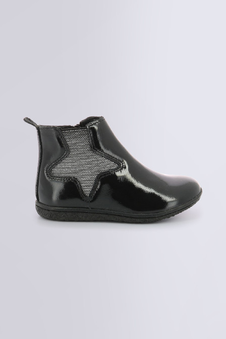 VERMILLON BLACK PATENT