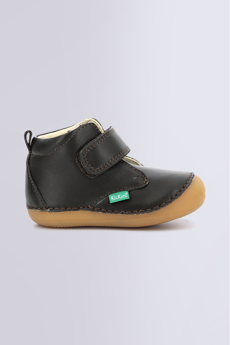 Sabio dark brown ankle boots for girl and boy - Kickers © Official