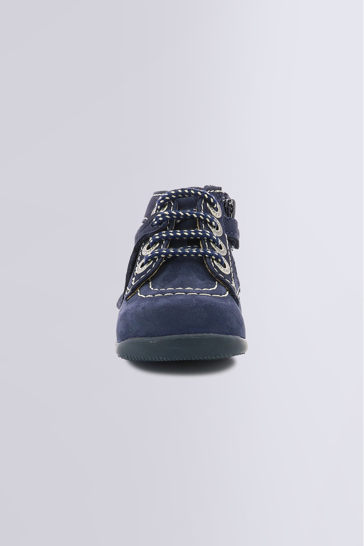 Kickers BONZIP UNISEX - Chaussures premiers pas - marine bleu/bleu