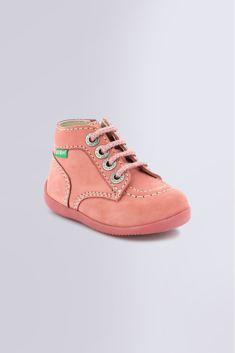 Kickers Bébé Fille Bonzip-2 Plat Oxford : : Mode