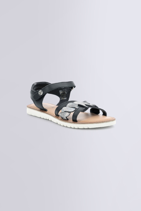 BETTY BLACK METALLIZED