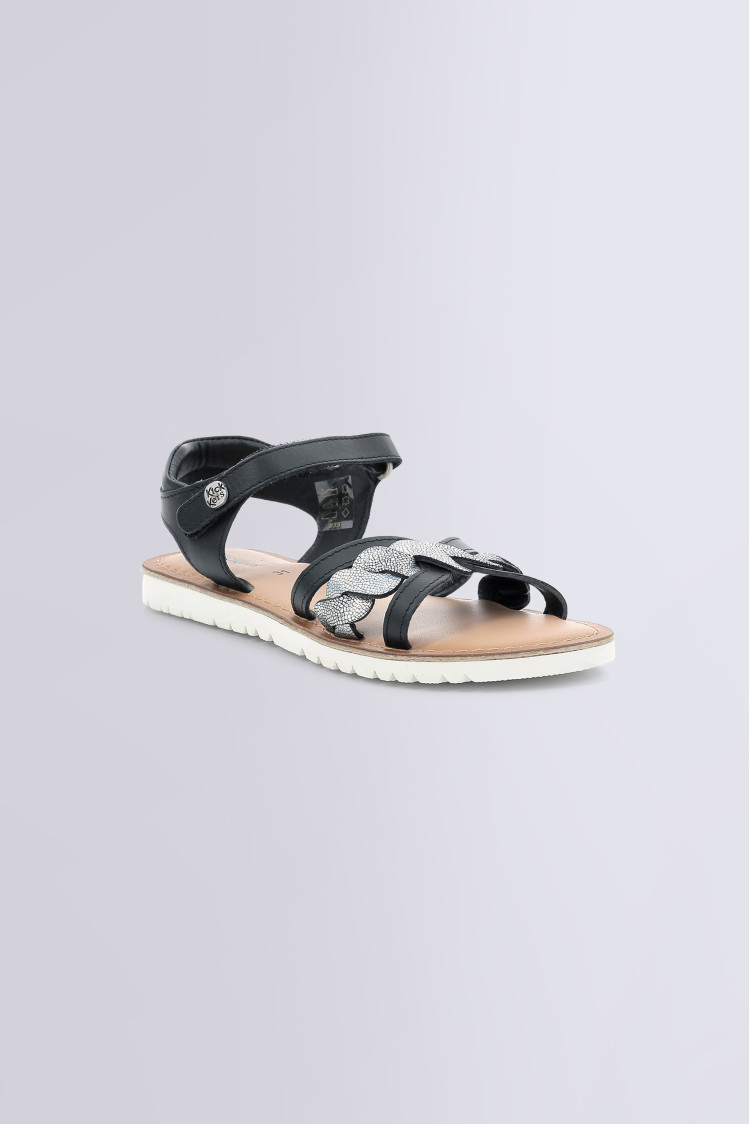 BETTY BLACK METALLIZED