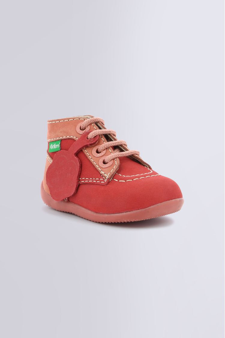 Bottines Kickers BONBON-2 Marine Rose Tricolore