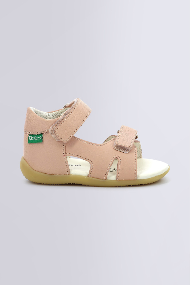 Binsia light pink sandals for girl Kickers Official website