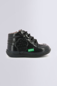 Kickers billista top noir vernis