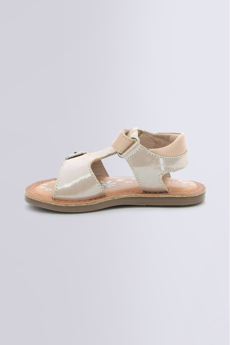 Diazz sandales rose clair metallise pour fille Kickers Site Officiel