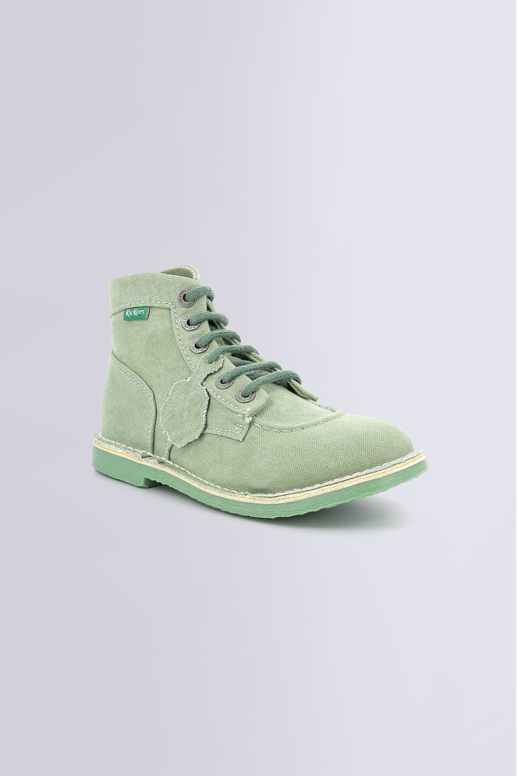 Green best sale kickers boots