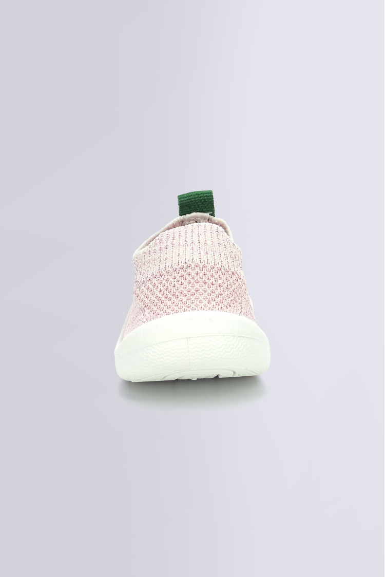 Kick Easy chaussons blancs et rose pour b b Kickers Site