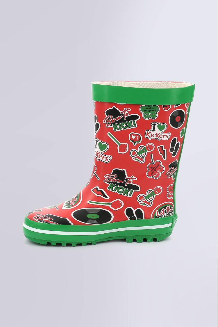 KICKRAIN RED PRINTED KICKRAIN RED PRINTED