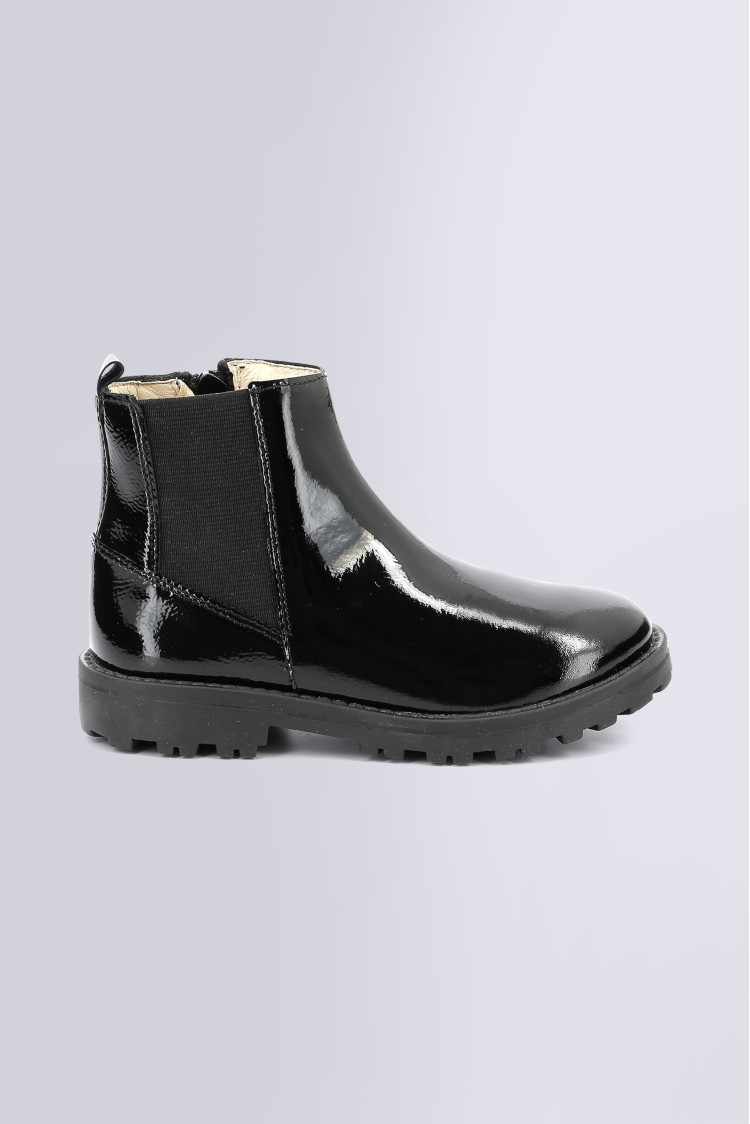 Kickers noir vernis bebe outlet