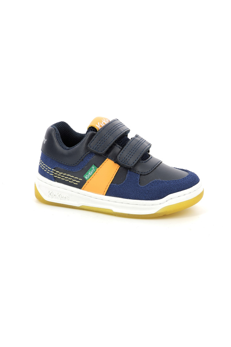 KALIDO BLEU FONCE MARINE JAUNE KALIDO BLEU FONCE MARINE JAUNE
