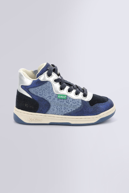 KICKLAX MARINE BLEU LEOPARD