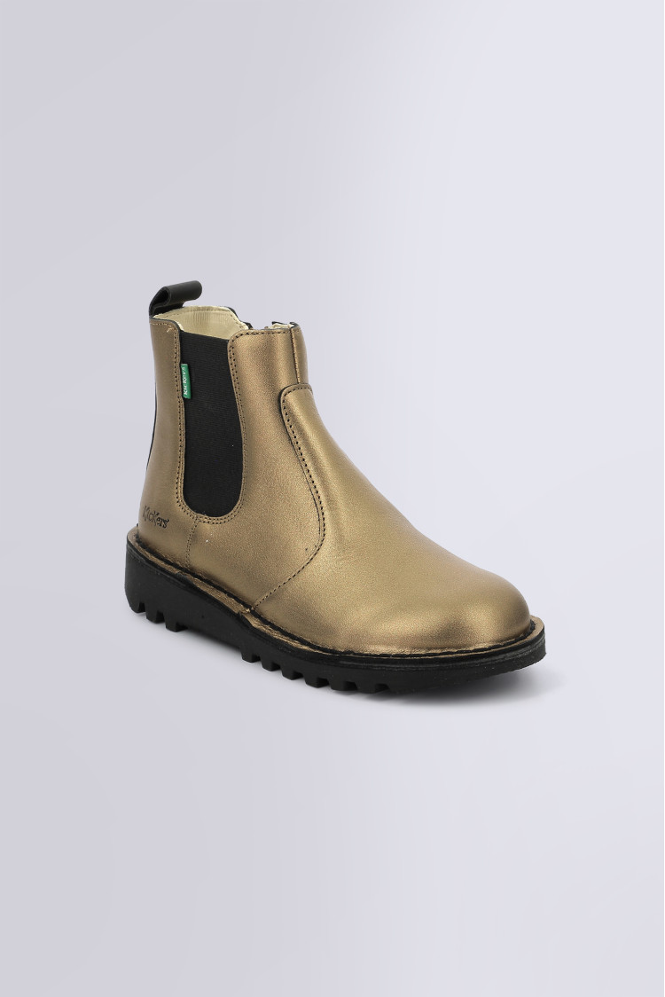 Kick Yoto Kid bronze boots for girl Kickers Official website