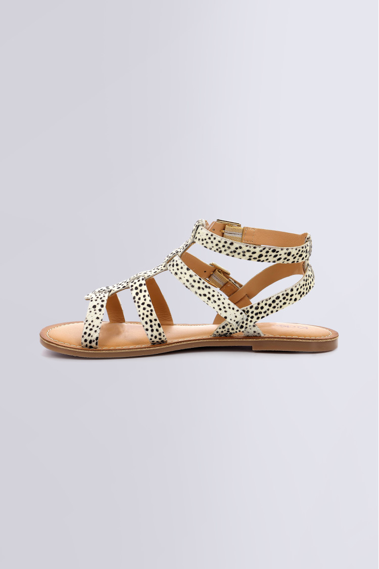 KICK DAZED BLANC IMPRIME MARRON KICK DAZED BLANC IMPRIME MARRON