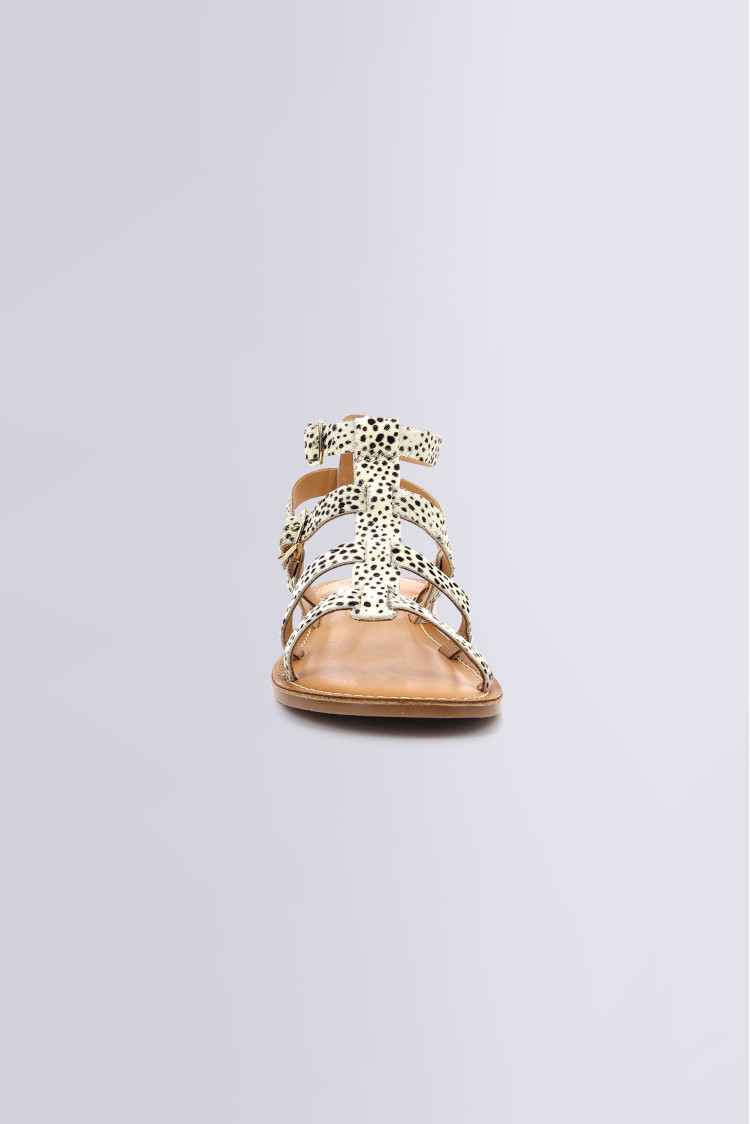 KICK DAZED BLANC IMPRIME MARRON KICK DAZED BLANC IMPRIME MARRON