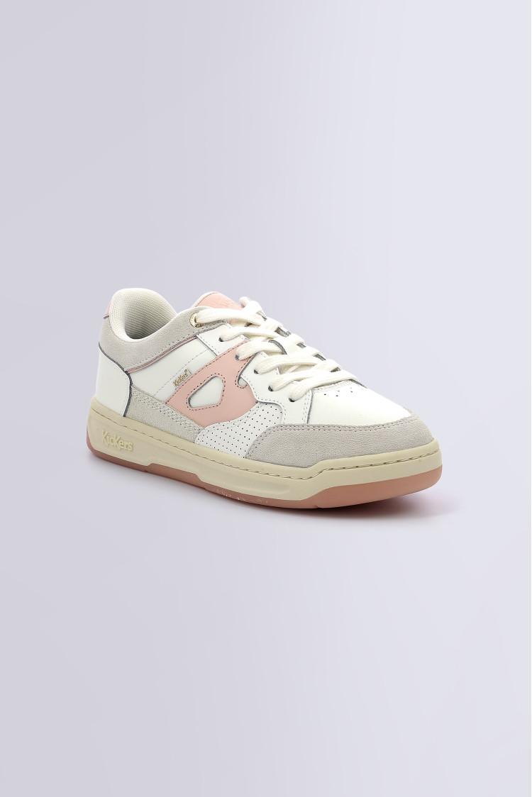 Kouic - Sneakers rose clair pour fille - Kickers © Site Officiel