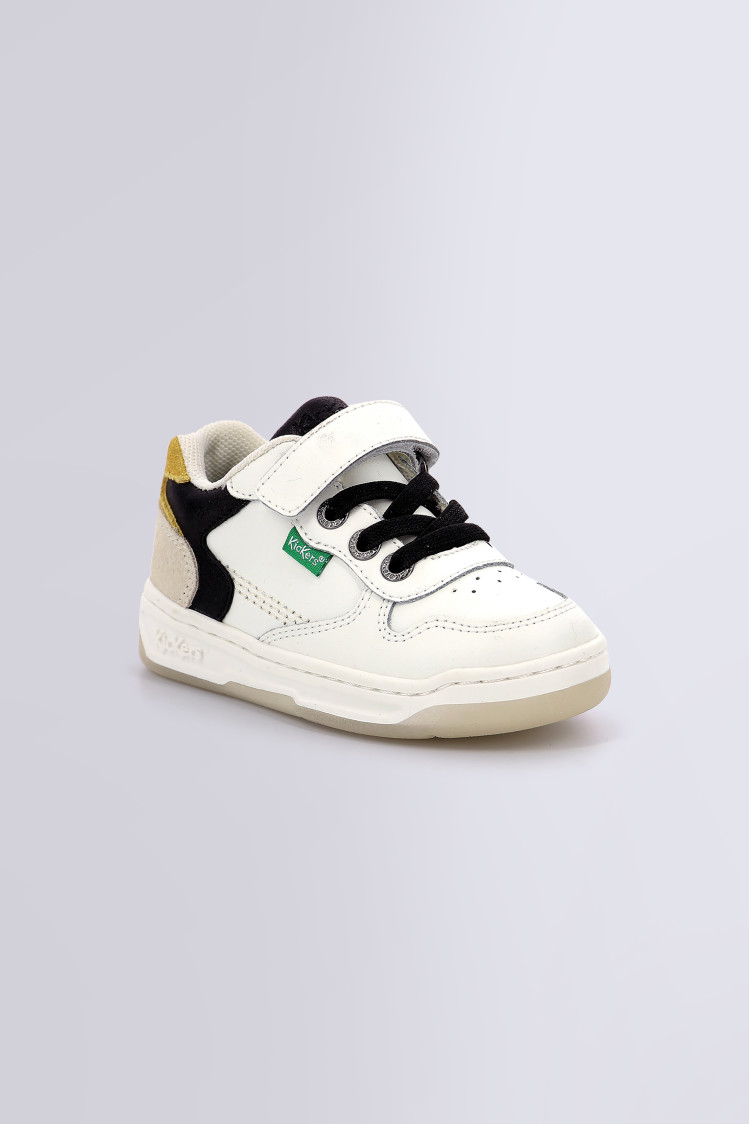 Boys black deals and gold sneakers