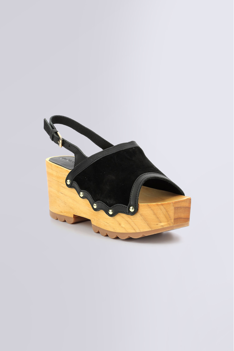 KICK WEDGE WOOD BLACK