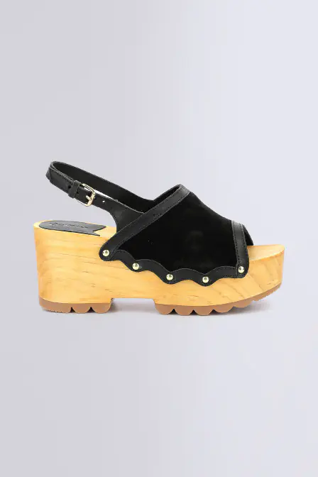 KICK WEDGE WOOD BLACK