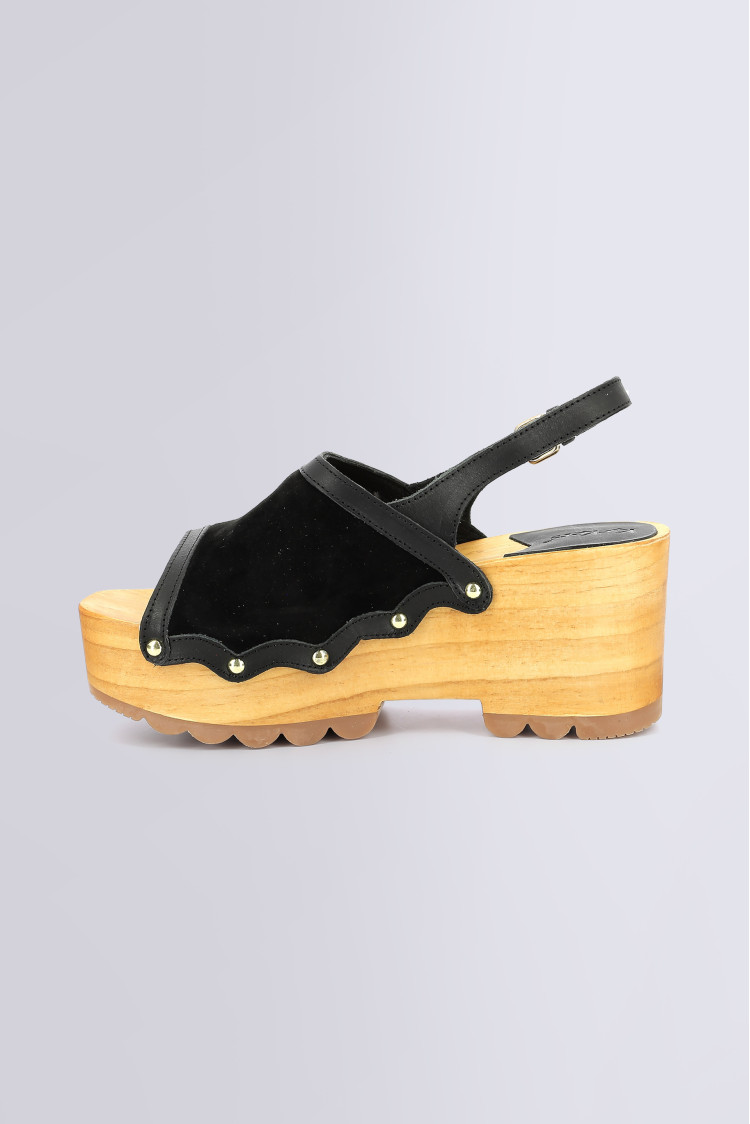 KICK WEDGE WOOD BLACK KICK WEDGE WOOD BLACK