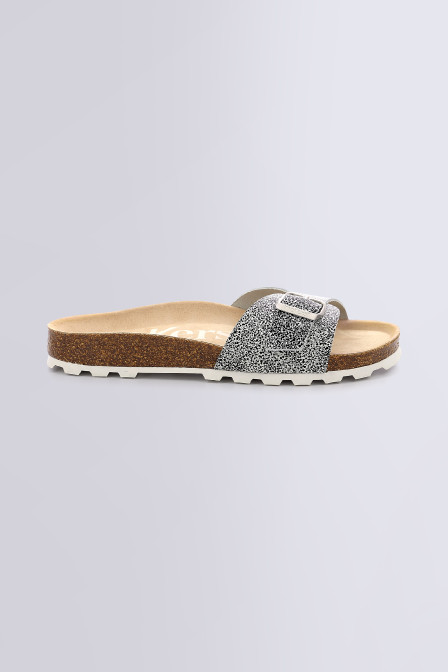 KICK EYRA BLANC IMPRIME NOIR