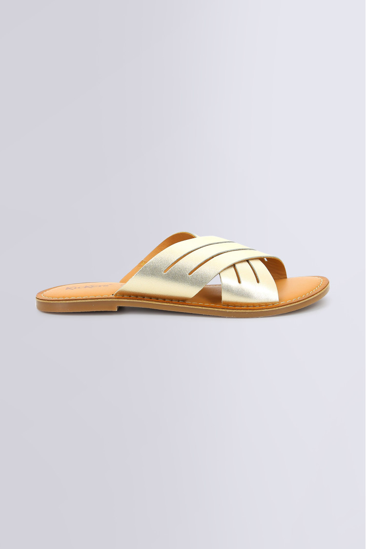 Kick Day gold mules for woman Kickers Official website