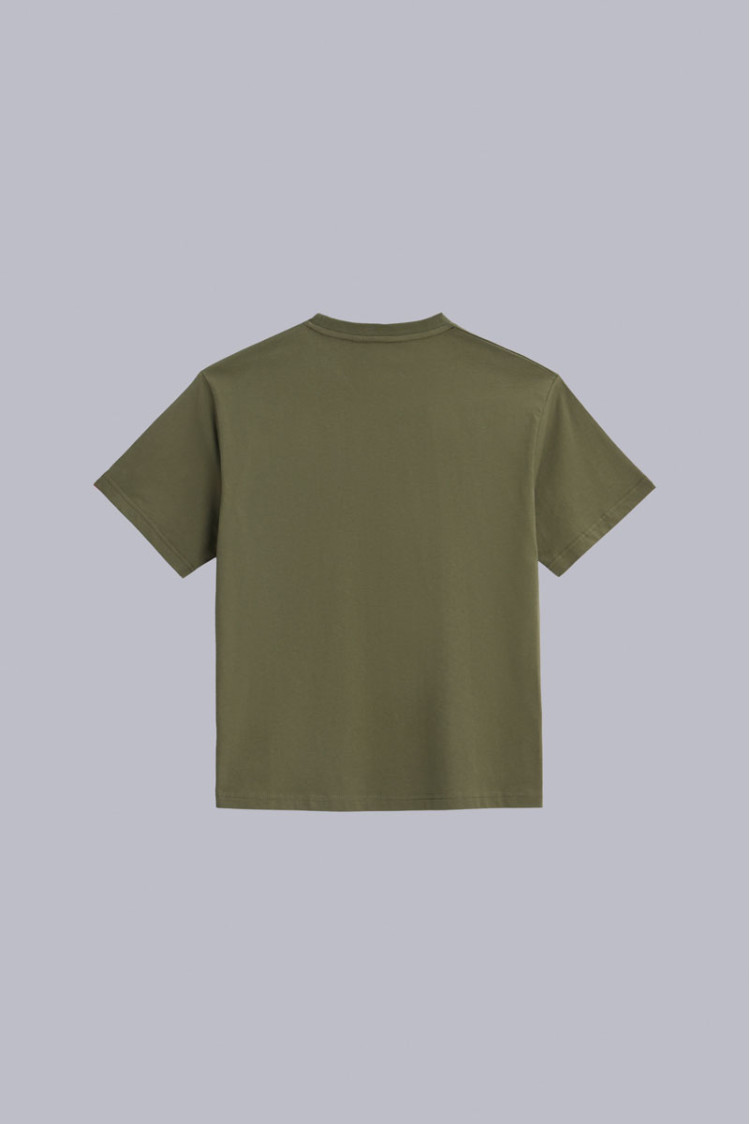 ORGANIC BIG K TSHIRT KAKI ORGANIC BIG K TSHIRT KAKI