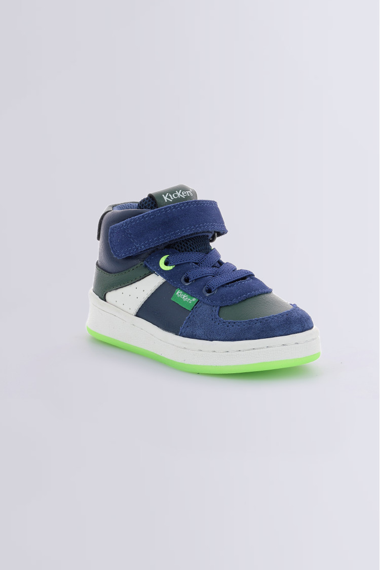 BILBON BB MID BLEU VERT BLANC BILBON BB MID BLEU VERT BLANC