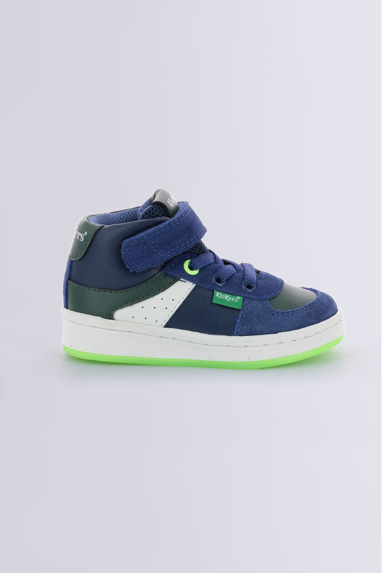 BILBON BB MID BLEU VERT BLANC BILBON BB MID BLEU VERT BLANC