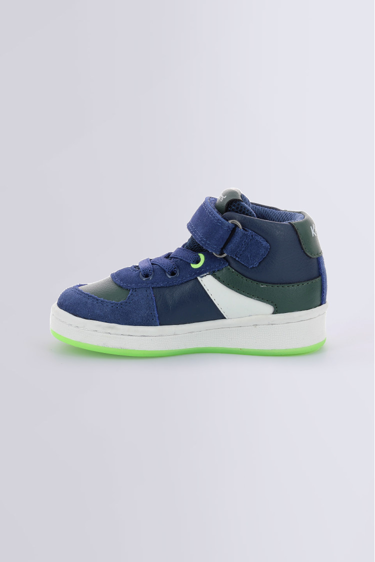 BILBON BB MID BLEU VERT BLANC BILBON BB MID BLEU VERT BLANC