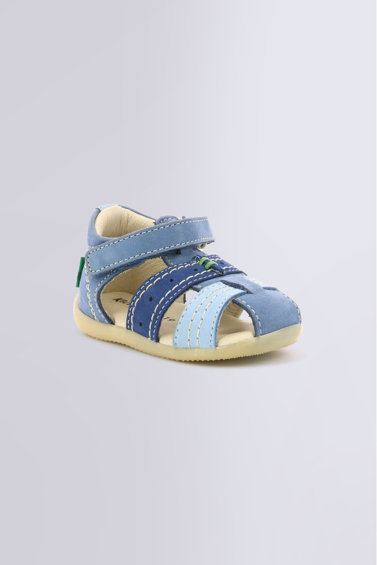 Bigbazar - sandales bleu tricolore pour garçon - Kickers © Site