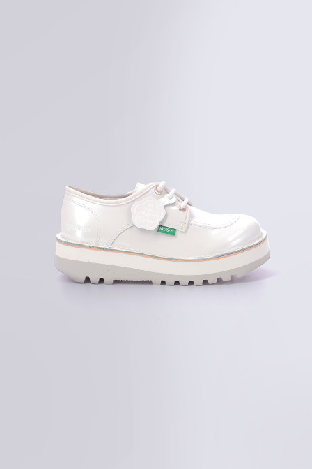 KICKOUGIRL WHITE PATENT