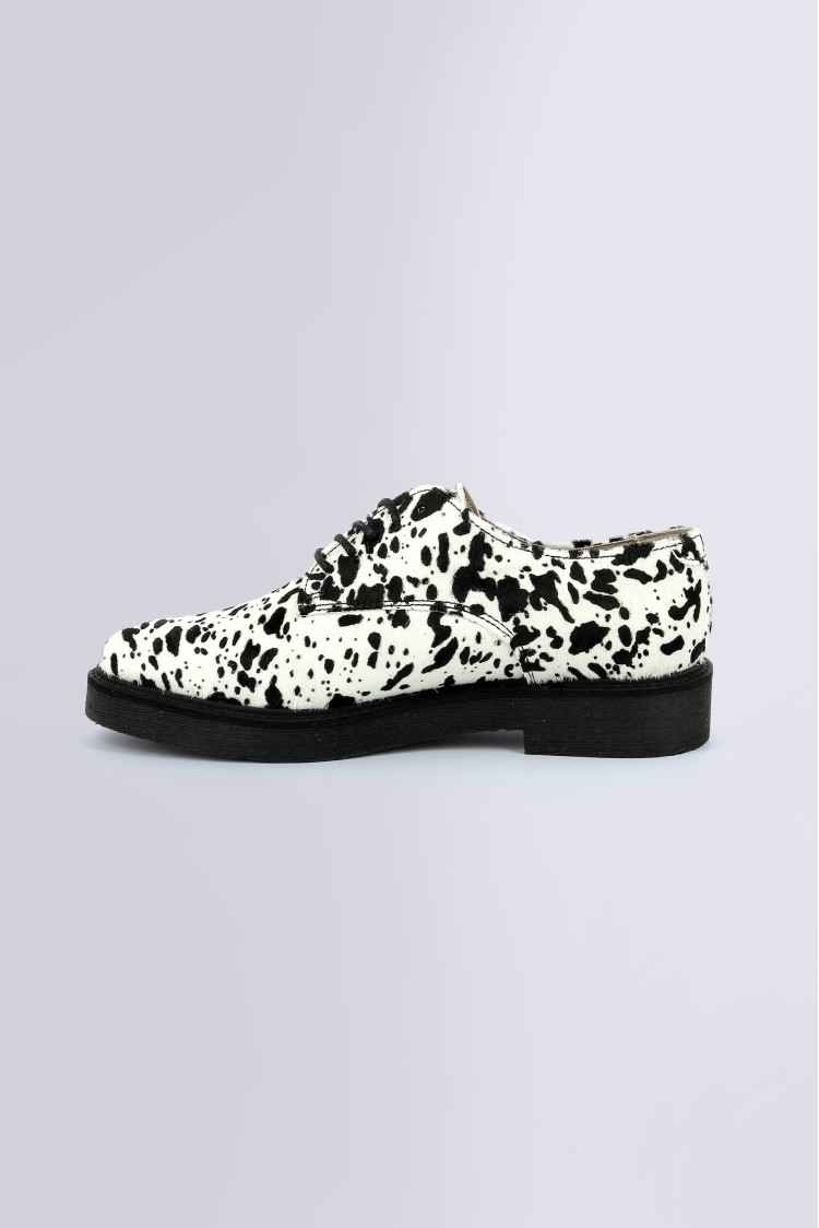 OXFORK BEIGE SPOTTED BLACK OXFORK BEIGE SPOTTED BLACK