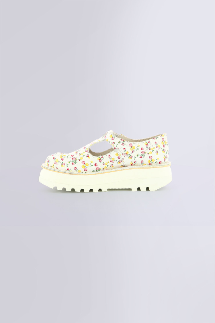 KICKOUSTRAP BLANC IMPRIME FLEURS KICKOUSTRAP BLANC IMPRIME FLEURS