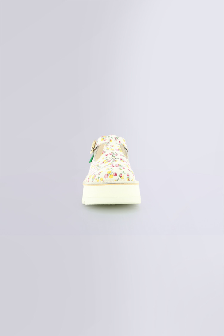 KICKOUSTRAP BLANC IMPRIME FLEURS KICKOUSTRAP BLANC IMPRIME FLEURS
