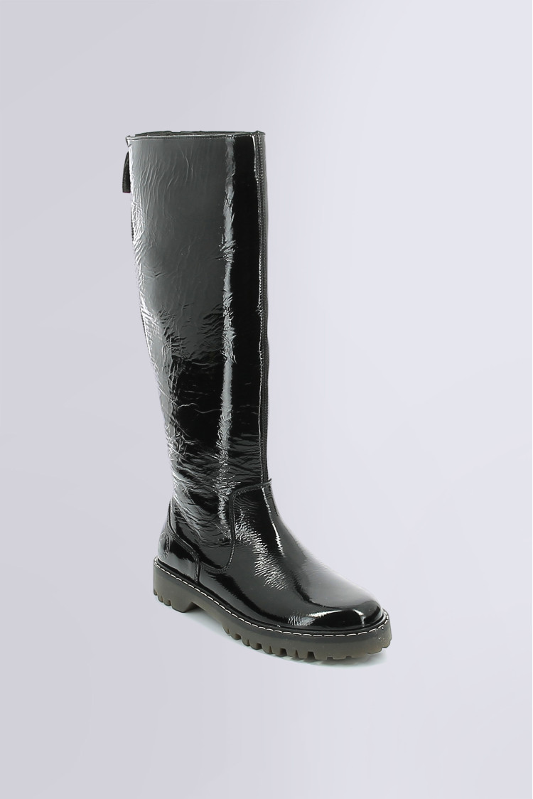 KICK DECKBOOT NOIR VERNIS KICK DECKBOOT NOIR VERNIS