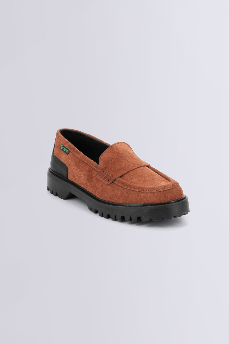 DECK LOAFER ORANGE ROUILLE