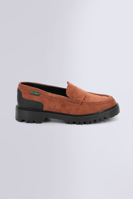 DECK LOAFER ORANGE ROUILLE