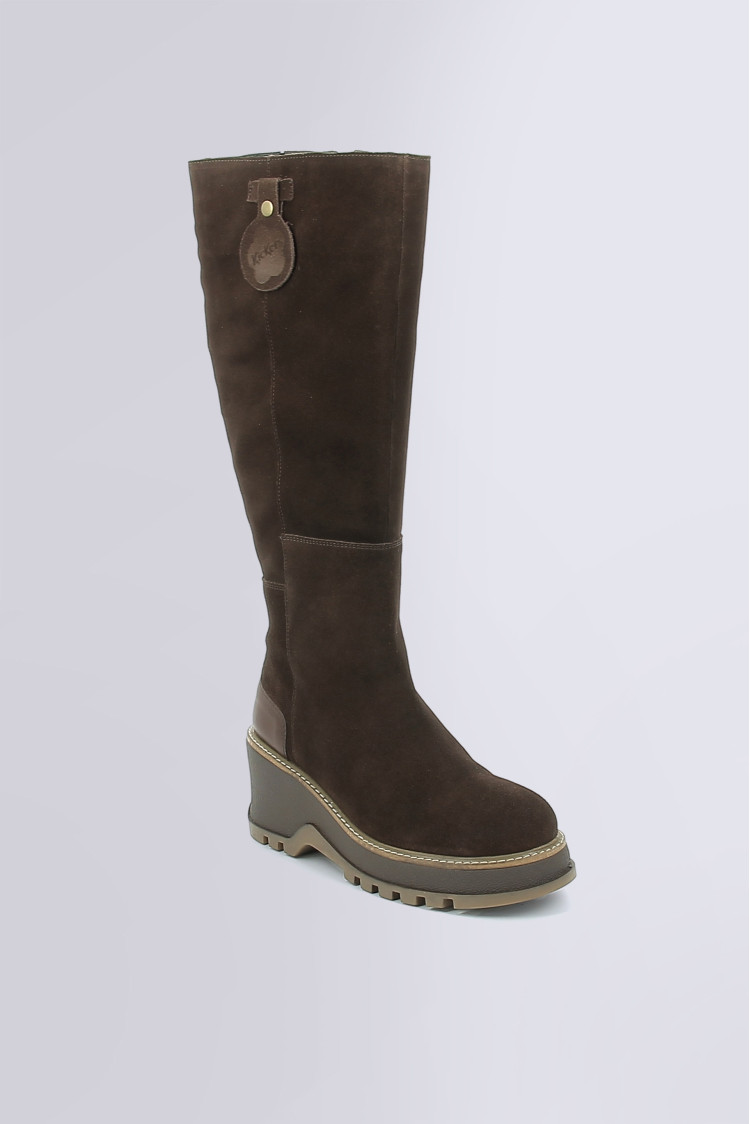 Kick Walkside Bottes marrons pour femme Kickers Site Officiel