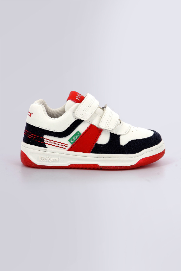 Chaussure blanche online et rouge