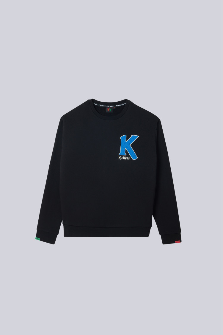 ORGANIC BIG-K SWEAT NOIR ORGANIC BIG-K SWEAT NOIR